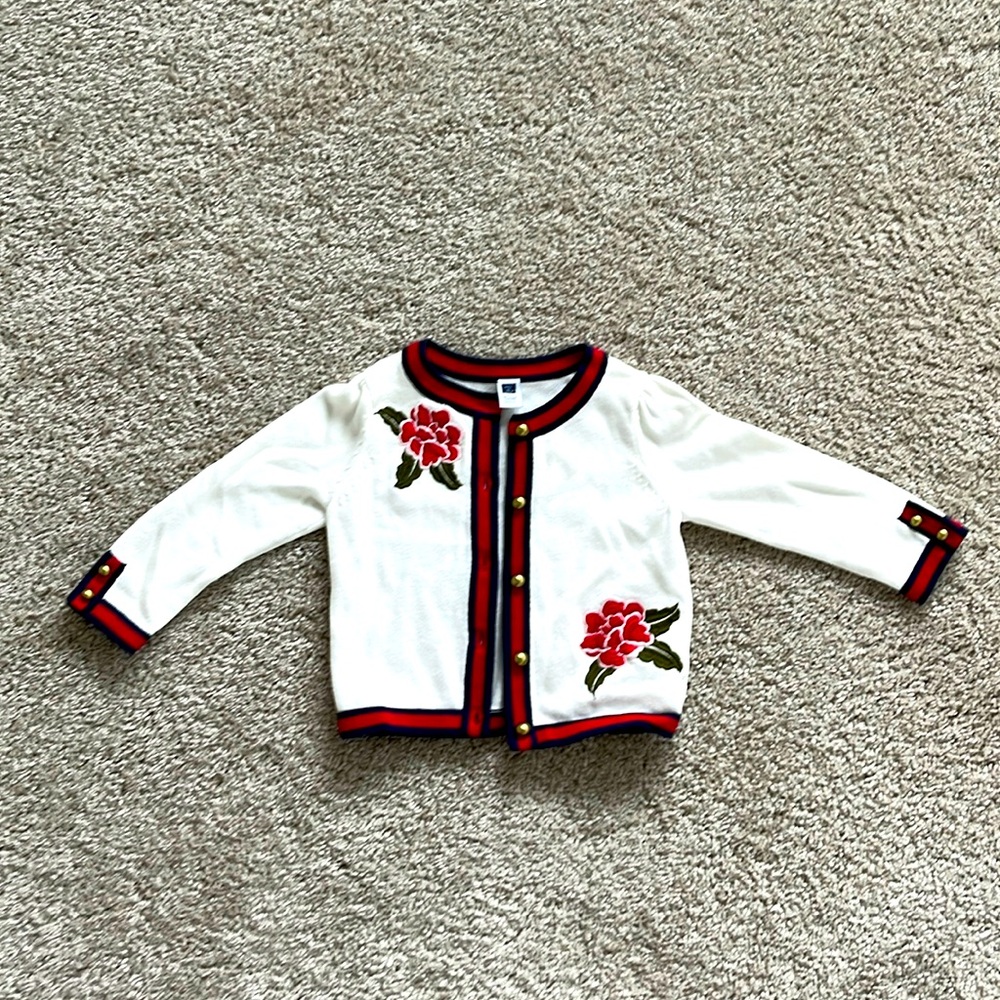 Janie and Jack baby cardigan